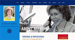 Desktop Screenshot of marthaborst.com